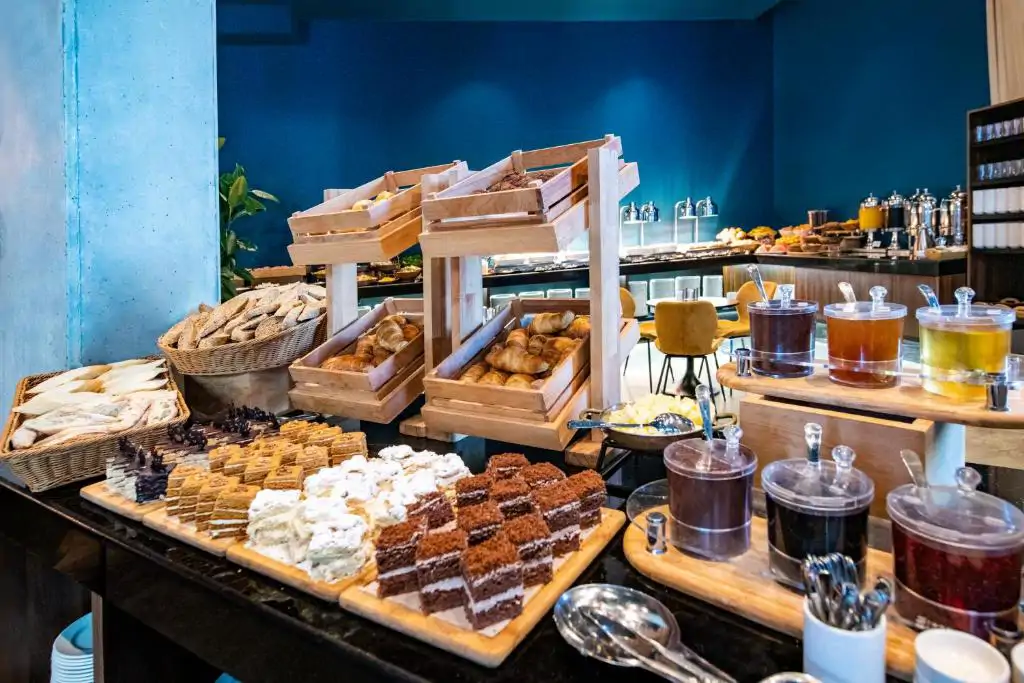Breakfast at the Lobby Restaurant