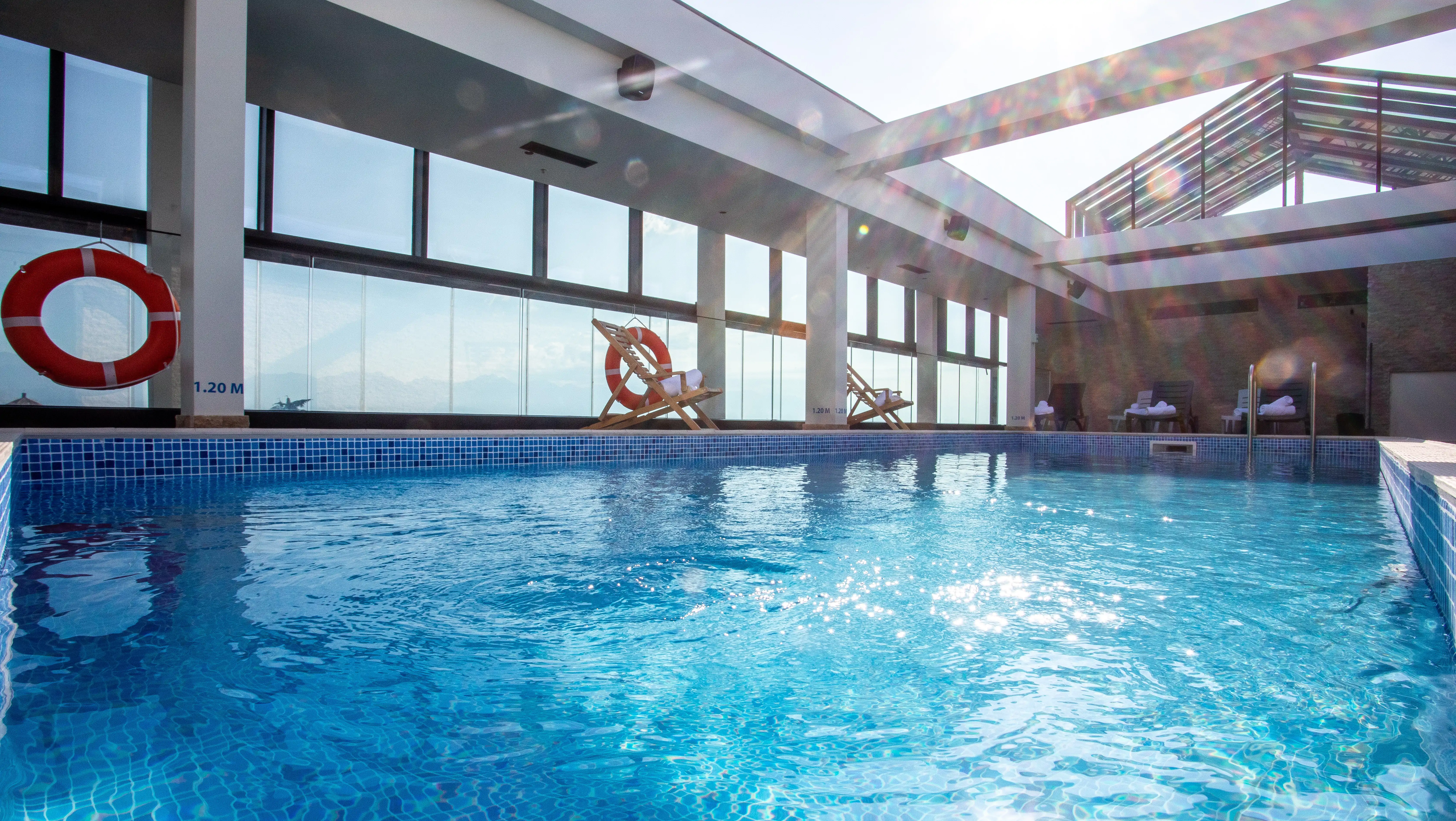 Outdoor and Indoor Swimming Pools