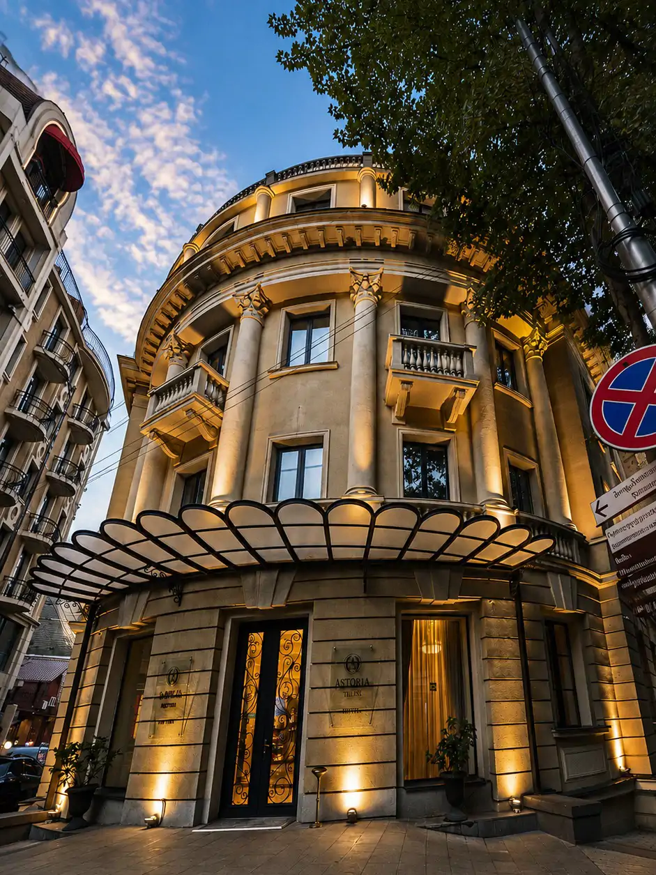 From the moment you step into Astoria Tbilisi, you're welcomed by an atmosphere of sophistication and warmth.