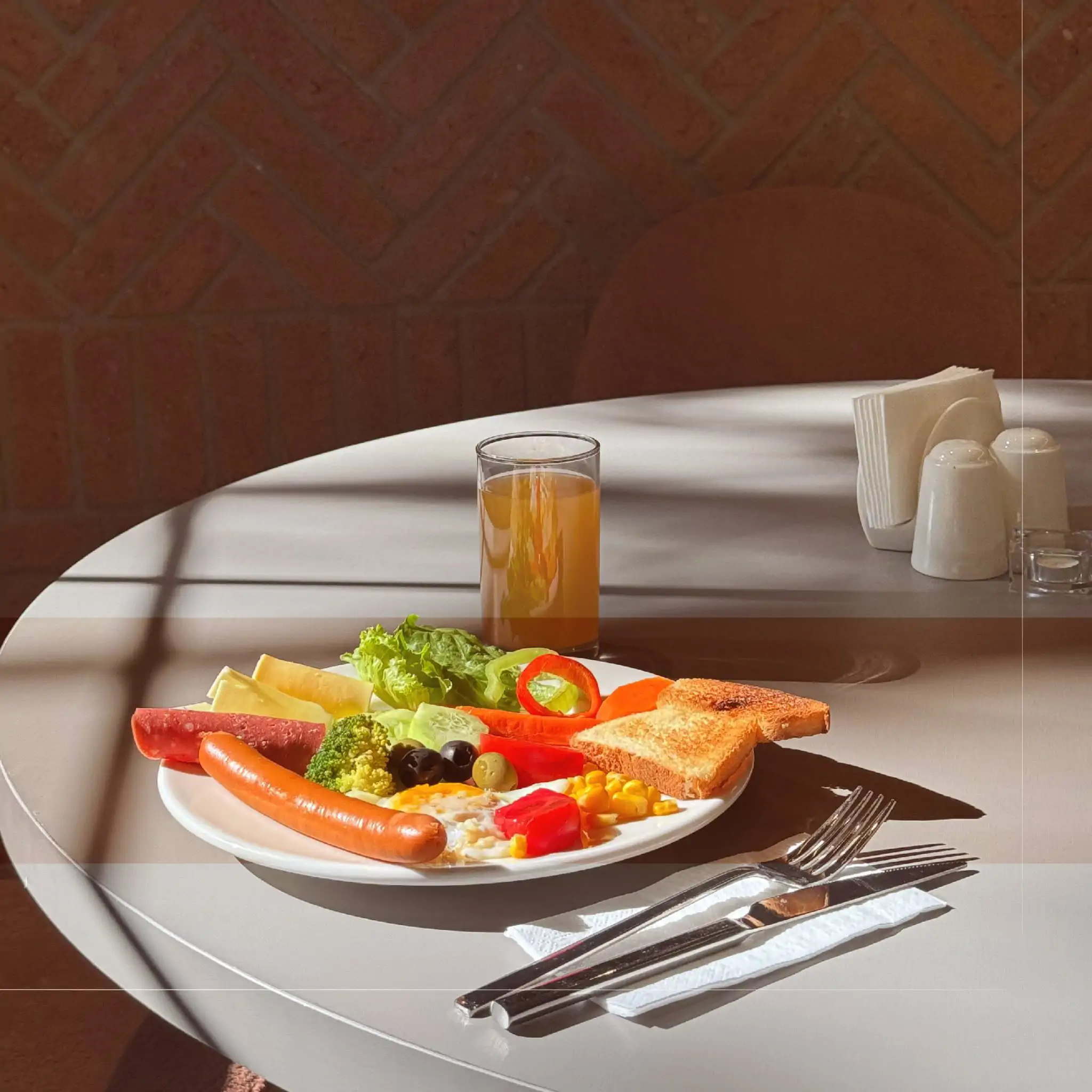 Breakfast from 08:00 to 10:30