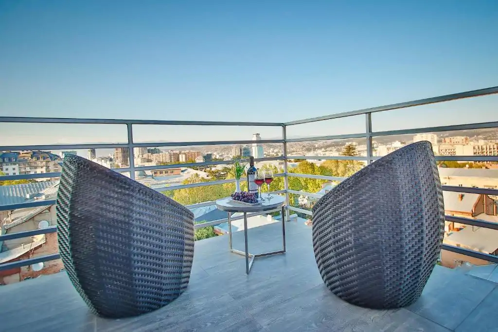 Open terraces are giving the beautiful sight on the city panorama.
